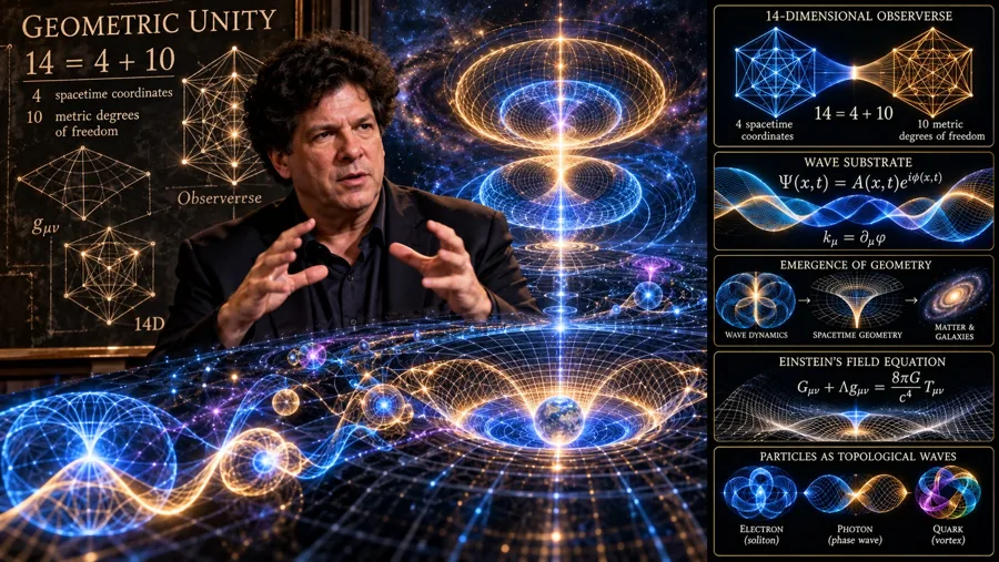 Solving Eric Weinstein's Geometric Unity and the Hidden Geometry of Reality